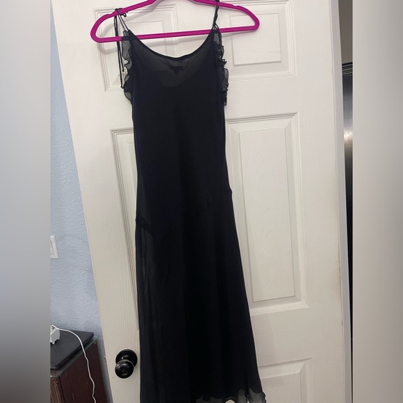 Pretty vintage chiffon dress - Picture 4 of 4